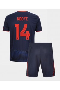 Nottingham Forest Dan Ndoye #14 Jalkapallovaatteet Lasten Kolmas peliasu 2025-26 Lyhythihainen (+ Lyhyet housut)